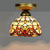 stained glass short pendant ceiling light .jpg