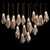 Unique Project Chandelier Acrylic Chime-Bells With LED