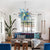 Whimsical Chihuly-Inspired Blown Glass Chandelier – Colorful Art Lighting for Living Room