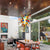 Hand-Blown Chihuly Style Explosion Chandelier – Multicolor Art Glass Light Fixture-D26