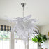 Chihuly Style Murano Glass Chandelier Clear Color