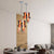 Miniature Designed Murano Glass Chandelier White Red And Brown Pendants