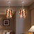 Miniature Designed Murano Glass Chandelier White Red And Brown Pendants