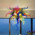 Multi-Colors Blown Glass Chandelier Chihuly Style W22