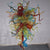 Murano Blown Glass Chandelier Multi Colors Chihuly Style D28