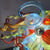 Murano Blown Glass Chandelier Multi Colors Chihuly Style D28