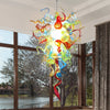 Murano Blown Glass Chandelier Multi Colors Chihuly Style D28