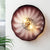 Murano Glass Wall Plates Brown Color With LED D12inches