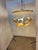 Elegant Cascading Chandelier in Gold Leaf – Modern Luxury Ceiling Light