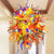 Blown Glass Chandelier Chihuly Style Multi Colors Hand Blown supplier