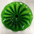 Hand Blown Murano Glass Wall Plates Green Color D12Inches