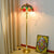 Floor Lamp Tiffany Style Stained Glass Lamp Shade Living Room Decor