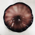 Hand Blown Murano Glass Wall Plates Brown Color D12Inches
