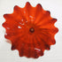 Glass Wall Plates Bowl Red Murano Glass D12inches