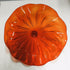 Hand Blown Murano Glass Wall Plates Red Color D12Inches