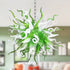 Green And White Chihuly Style Chandelier D28inch Longree