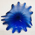 Hand Blown Murano Glass Wall Plates Blue Color D12inches