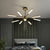 Postmodern light luxury living room chandelier Nordic minimalist bedroom den villa chandelier European-style bar chandelier for bedroom