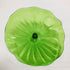 Hand Blown Murano Glass Wall Plates Clear Green Color D12Inches