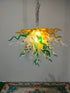 Chihuly Style Blown Glass Chandelier Multi Colors