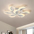 Modern Ceiling Light Dimmable Remote Control Flower Floral
