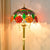 Floor Lamp Tiffany Style Stained Glass Lamp Shade Living Room Decor