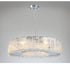 Modern Chandelier Stainless steel Clear Glass LED Bulbs