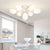 Modern Tulip 7 Lights Chandelier In White Color For Lounge