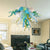 Mouth Blown Glass Chihuly Type Pendant Lighting
