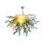 Chihuly faux multi-colors hand blown art glass chandelier.jpg