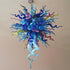 Chihuly Style Hand Blown Glass Chandelier Multi Colors