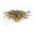 Blown Glass Chandelier Colorful Chihuly Style Lighting Fixture