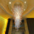 large blown glass chandelier Chihuly style.jpg