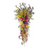 Blown Glass Chandelier Large Colorful Chihuly Style