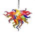 Murano Blown Glass Chandelier Colorful Hand Blown Chihuly Style