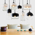 Modern Hanging Glass Pendant Light For Kitchen Restaurant Bar Living Room