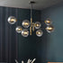 Modern Chandelier Nordic Style Glass Ball Cover Led Bulbs