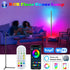 Dimmable Corner Floor Lamp Tuya Smart RGB LED Mood