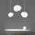 Modern Foscarini Gregg Pendant Lights Irregular Sphere-Shaped Frosted Lampshade Decorative Lighting
