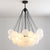 Modern Chandelier Bubbles Ball Shape Frosted Glass DIY Hanging Light  For Ding Room