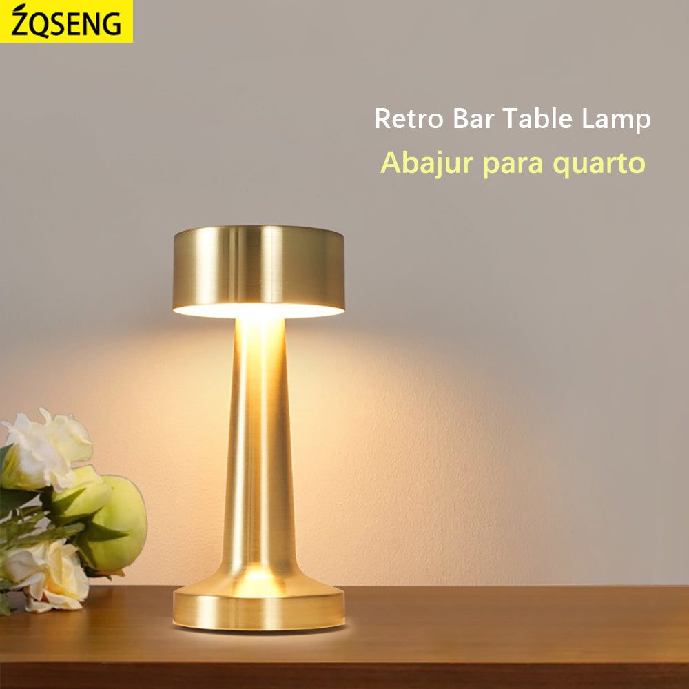 Retro Table Lamp Rechargeable Battery Cordless For Restaurant Bar –  ChihulyChandelier