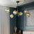 Modern Chandelier Nordic Style LED Glass Ball Cover For Dining Room Cheap Price