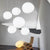 Modern Foscarini Gregg Pendant Lights Irregular Sphere-Shaped Frosted Lampshade Lighting Furniture
