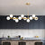 Modern Chandelier Nordic Style LED Glass Globe Cover For Villa