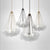 Modern Chandelier Bubbles Ball Shape Frosted Glass DIY Hanging Light Fixture For Kitchen
