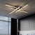 Modern Matrix LED Flush Mount Geometric Ceiling Light for kids room