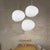 Modern Foscarini Gregg Pendant Lights Irregular Sphere-Shaped Frosted Lampshade Hanging Art
