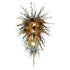 Chihuly Style Blown Glass Chandelier Multi Colored