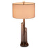 Modern Table Lamp Industrial Jade Tube Copper Pole