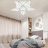 Modern Ceiling Light Leaf Shape LED For Bedroom Living Room